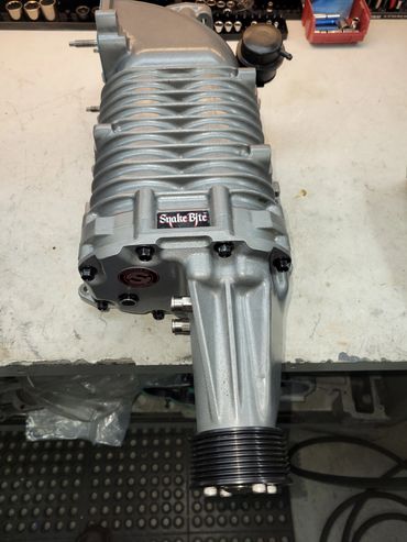 Supercharger with our exclusive Stiegemeier Snake Bite package.