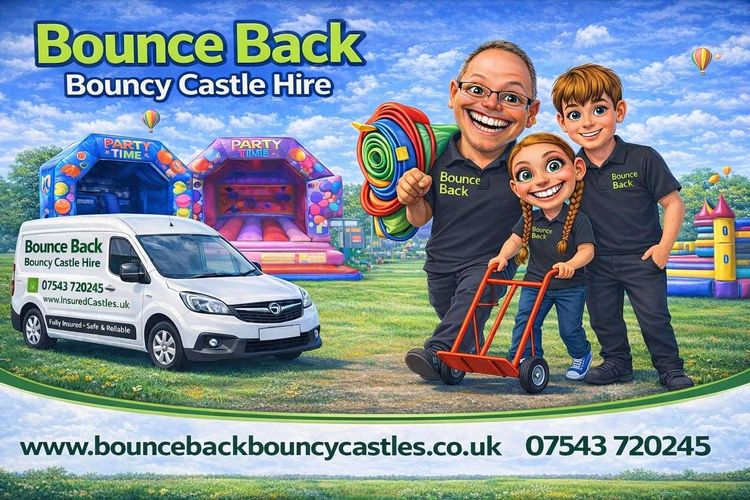 Bounce Back
Bouncy Castle Hire
For Basingstoke And Andover