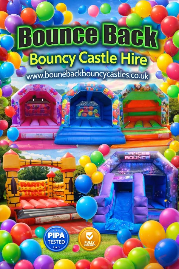 Bounce Back
Bouncy Castle Hire
For Basingstoke And Andover