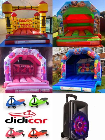 bouncy castle party package