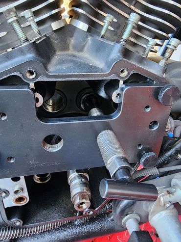 Removing cam bearings for vtwin motorcycle