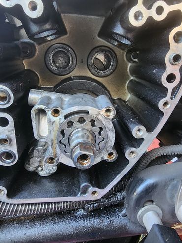 New oil pump for vtwin motorcycle