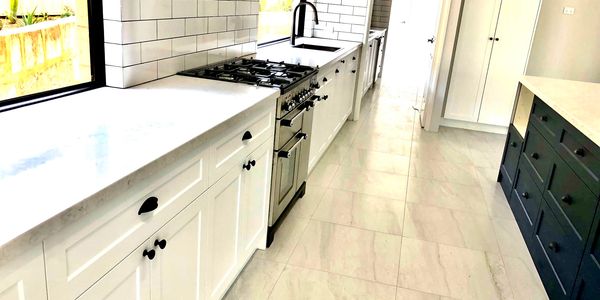 2024 new kitchen design. photo of new kitchen. photo of white tiles. new design kitchen. houseof2024