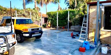men shed photo. garage shed being made. how to build garage shed. how to build a men shed. man cave