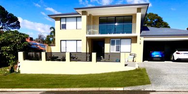 finished house. perth mansion. big houses in Perth. photo of a finished house in Perth. construction