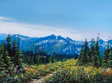 Trail to the Cabin
24" x 18"
$800