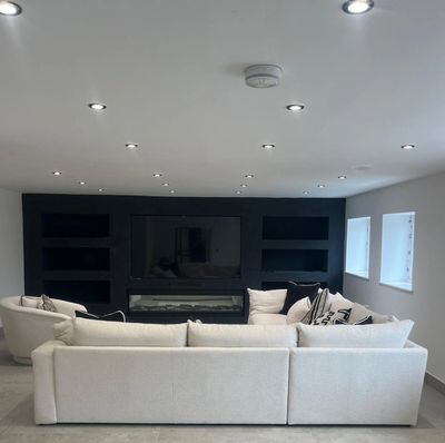 Home cinema, fitted by Simax Electrical