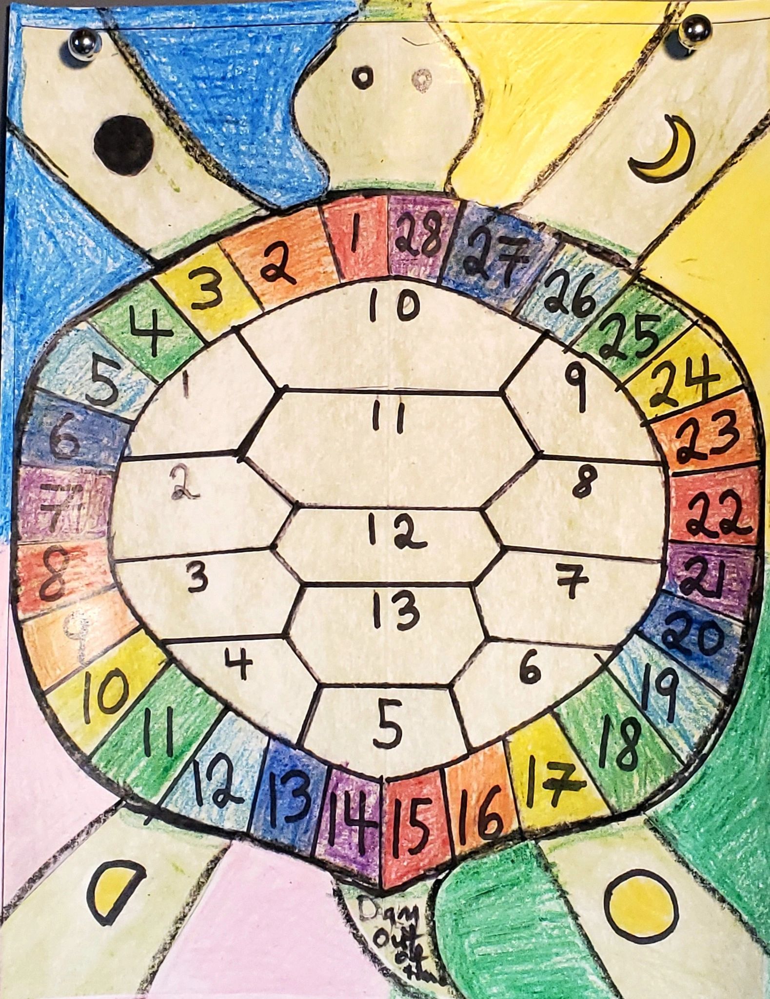 The Rainbow Block Calendar| Roy G Biv Edition is a visual life tracker designed to help you: