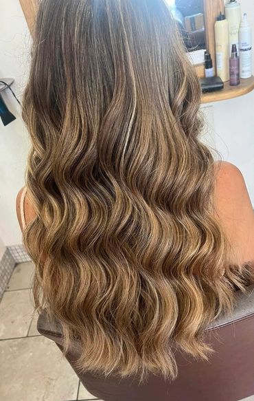 Low maintenance balayage