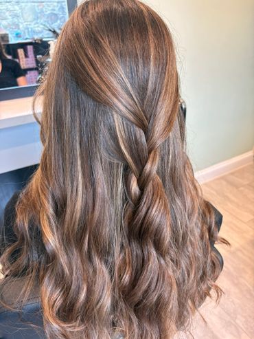 Sun-kissed highlights