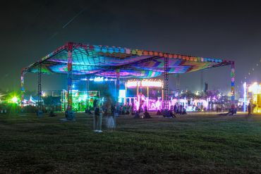 Tejido de Cielo Tejido en Corona Capital Guadalajara