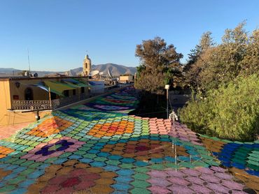 Cielo Tejido en Intervenciones Urbanas Jalisco