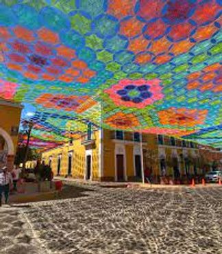 Cielo Tejido en Etzatlán, Jalisco, Mexico