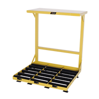 BHS battery stand,battery roller stand,forklift battery stand,forklift battery roller,lift battery