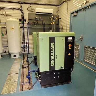 FortisBC Energy Pressure Control Engineering Airy Point Natural Gas Instrument Air Compressor