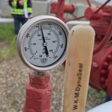 Pacific Northern Gas Beaver Road Station Pressure Control Measurement Station Fort St. John BC