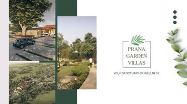 Prana Garden Villas promoting tranquility and wellness in lush green surroundings.