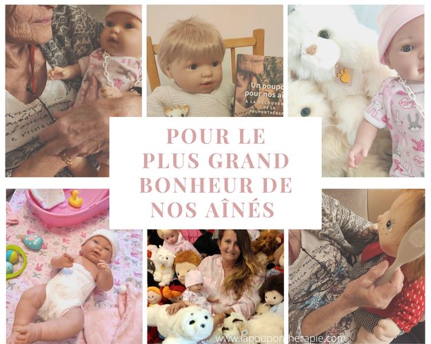 Photo par Béatrice Dussaud_ dolltherapy_ médiation par la poupée _ Pouponthérapie _ Alzheimer