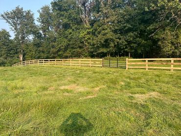 New fence