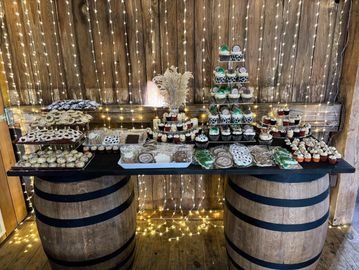 Wedding dessert table