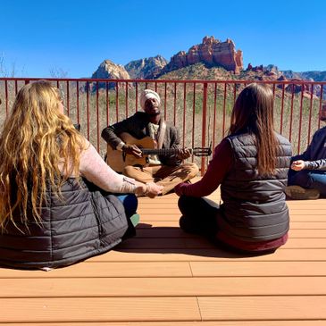 Acoustic Healing and meditation in nature