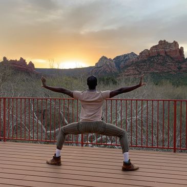 Sedona sunrise meditation and healing