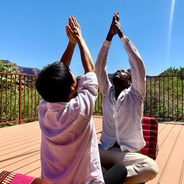 Cosmic Energy and Body Work for clearing energy and balancing chakras.