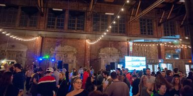 Crowd enjoying a live DJ event with DJ Jon  featuring professional DJ services with great music.