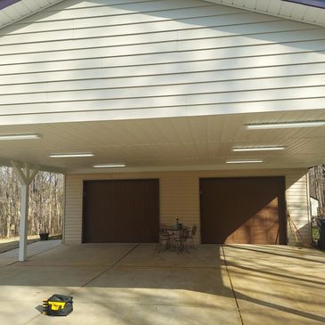 new carport built in Salisbury, NC