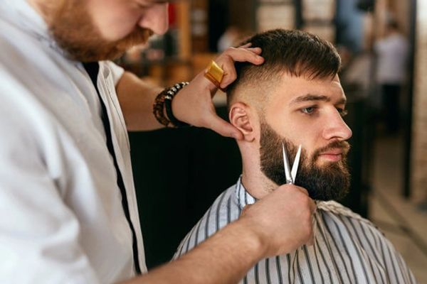 West Vancouver men’s barber
Hot towel shave Vancouver
Scissor cut men’s hair Vancouver