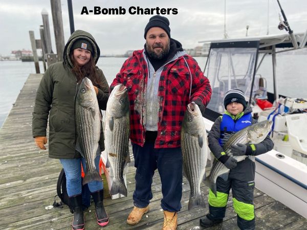 Family fun charter boat fishing in Atlantic City 