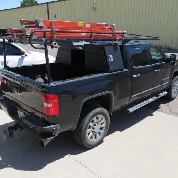 Commercial pickup truck toolbox