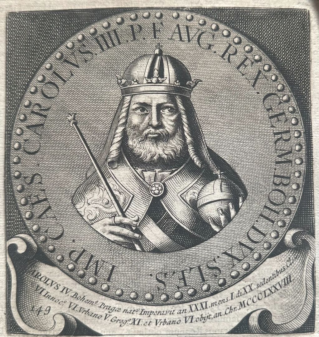 Charles IV, Holy Roman Emperor
Engraving on laid paper, c. 1650-1680