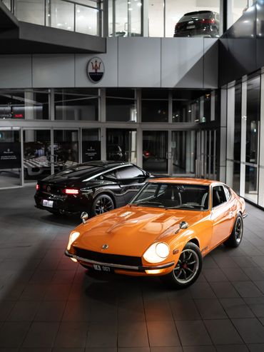 Fairlady Z old and new.