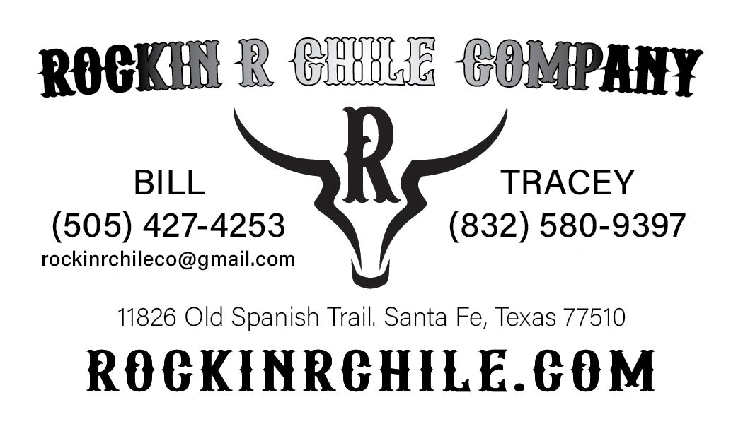 rockin r chile business card