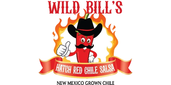 wild bill's hatch red chile salsa logo