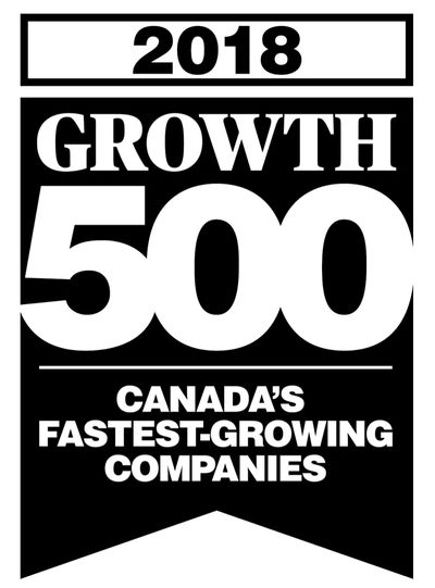 Growth500 2018 with Regional Fence Ottawa ranking 183rd