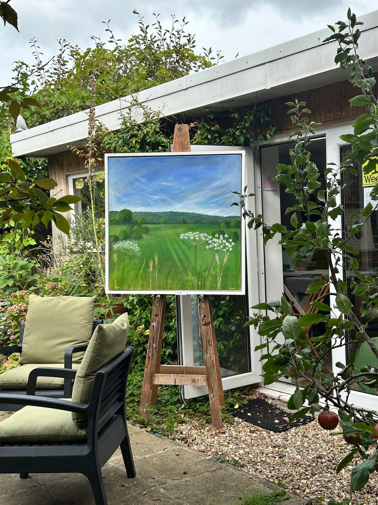 ‘A summers day’ £495
Oil on canvas 90cmx90cm framed