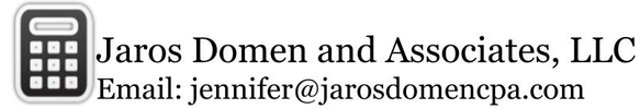 Jaros Domen and Associates, LLC  Email:jennifer@jarosdomencpa.com