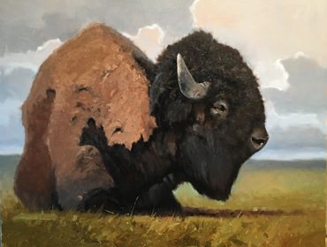 Buffalo Painting Majesty