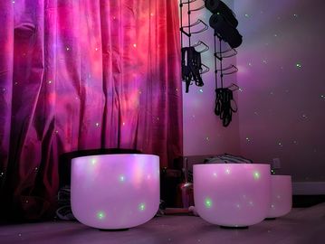 crystal singing bowls