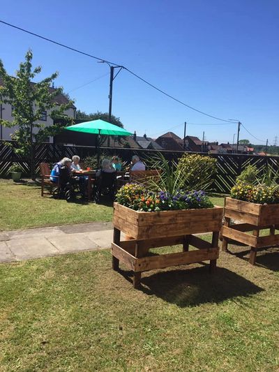 Abbotts Court Care Home garden