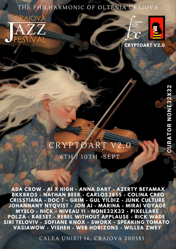 CRYPTOART V2.0 X The Philharmonic of Oltenia Craiova