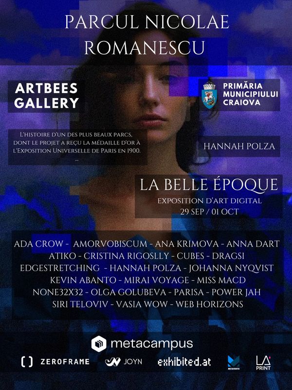 CRYPTOART V3.0 X CRAIOVA City Council
Nicolae Romanescu Park 120 years Anniversary