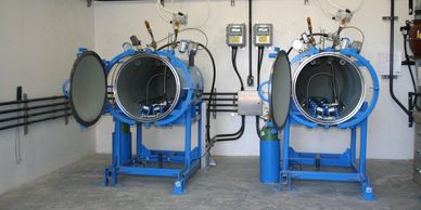ASME Pressure Vessel Blind Flange Hinged closure door hatch. Fast opening. Quick Opening Closure.