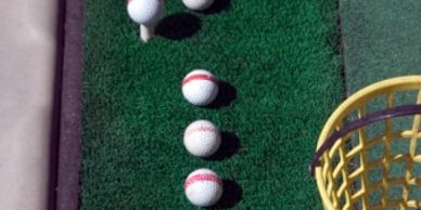 practice chipping golf