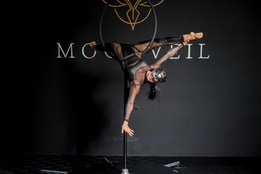 Catwoman: halloween aerial lollipop show in SoCal