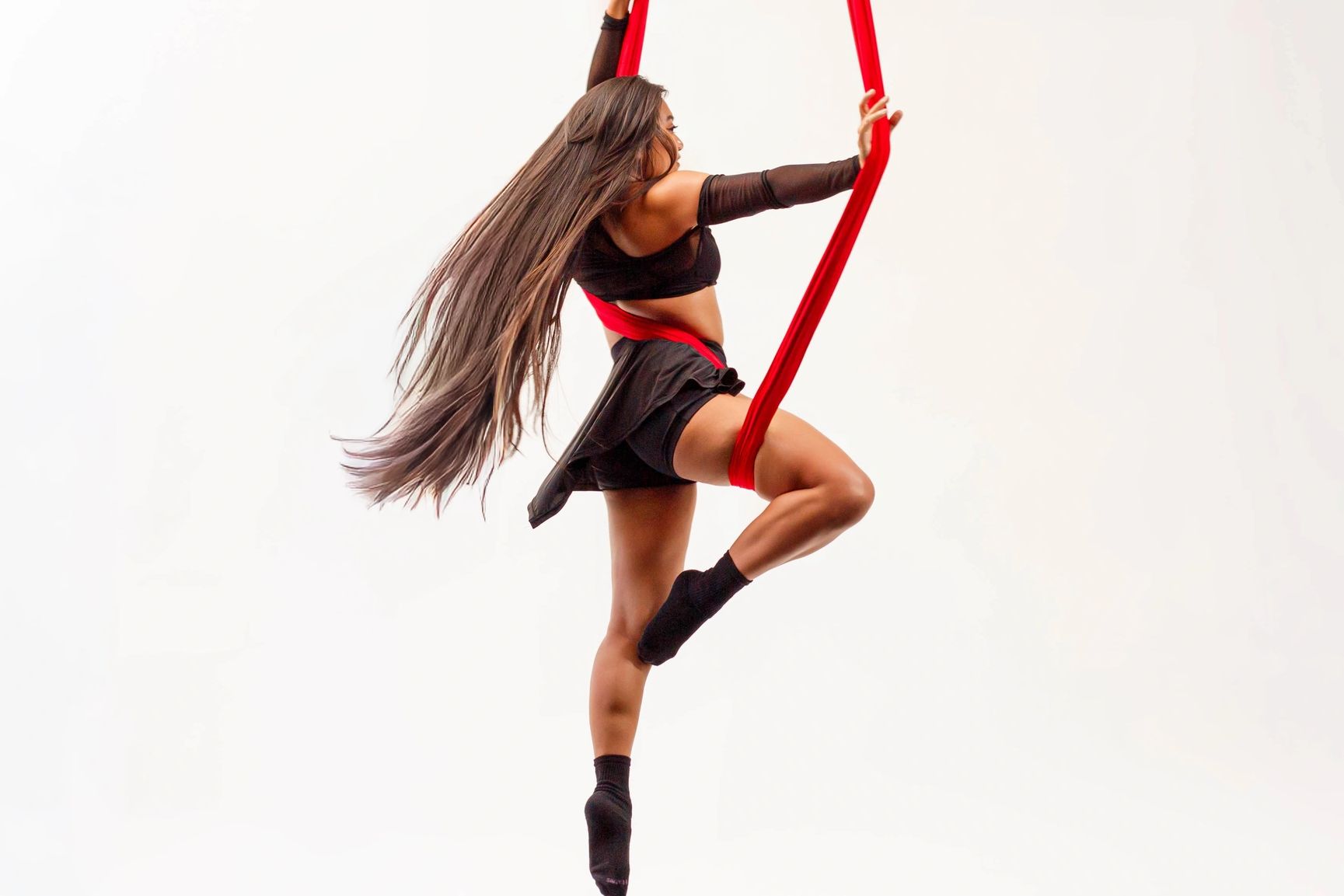 Aerial Hammock photoshoot san diego