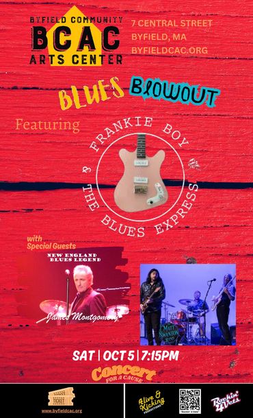 Byfield Community Arts Center, BCAC, Concerts for a Cause, Alive & Kicking