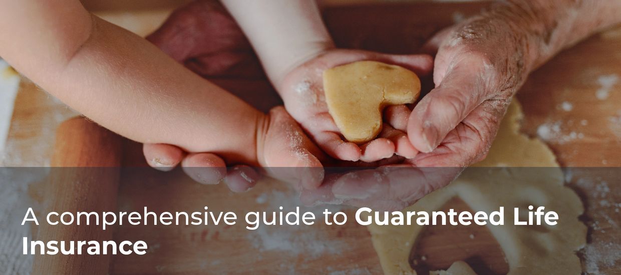 Hands of child and elder holding heart-shaped dough, symbolizing care and security.